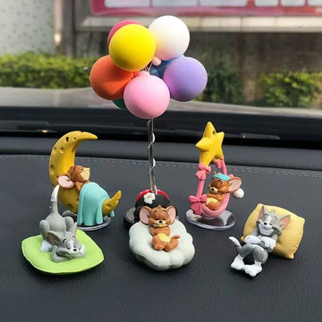 Tom and Jerry Car Decor Cute Cartoon Car Accessories