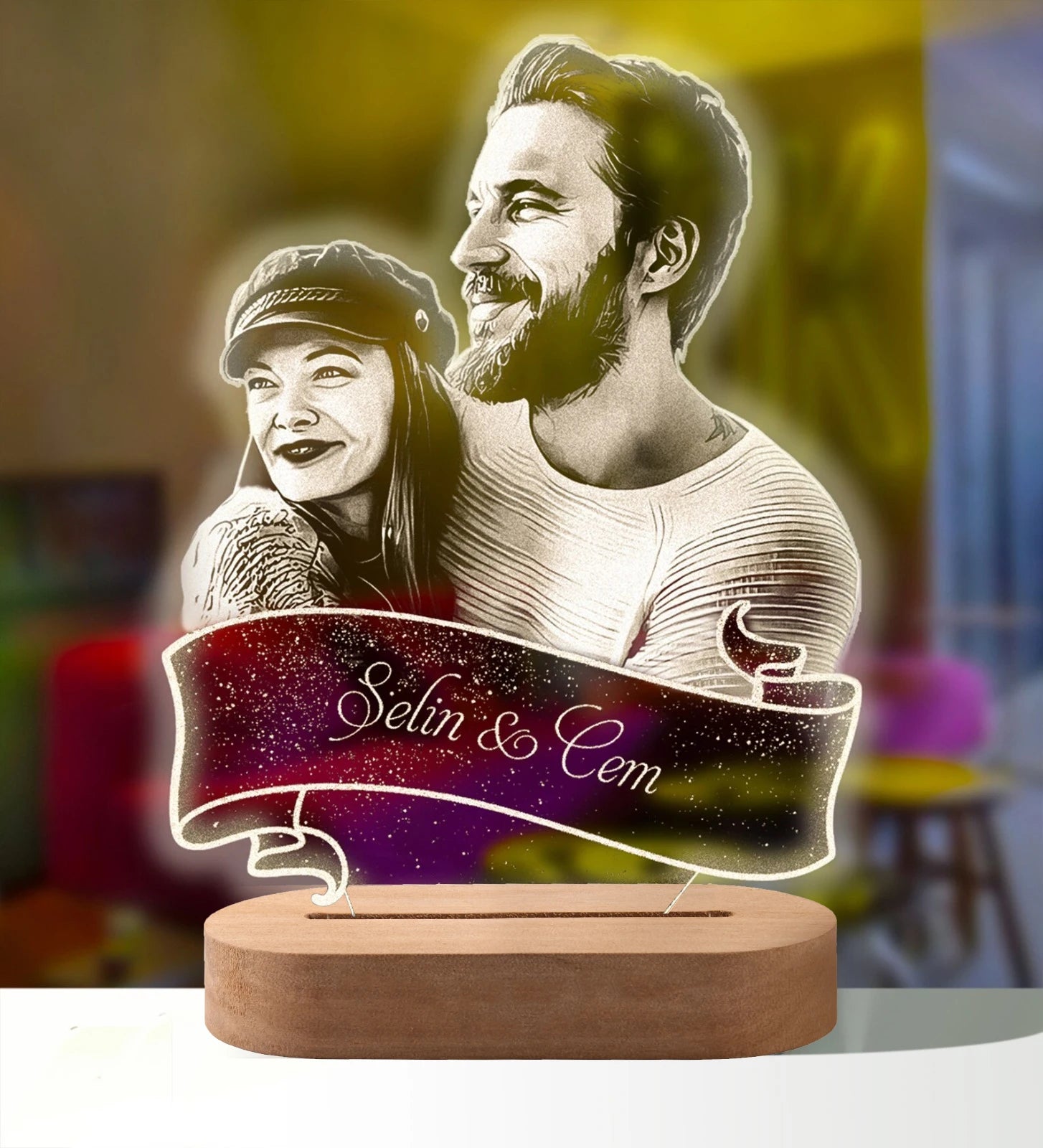 Personalized 3D Frame Lamp